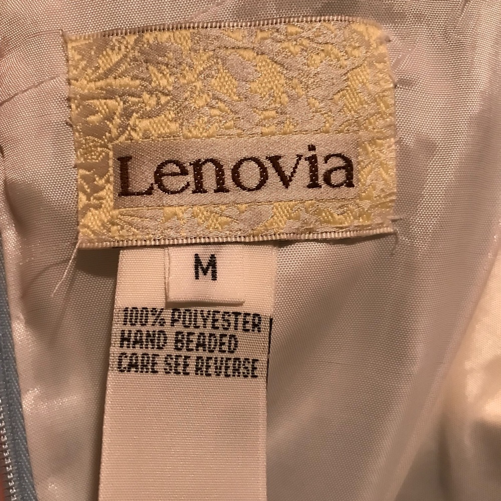 Hand beaded prom dress - Picture 5 of 8